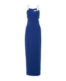 BADGLEY MISCHKA Damen Langes Kleid Farbe Blau Gr��e 7