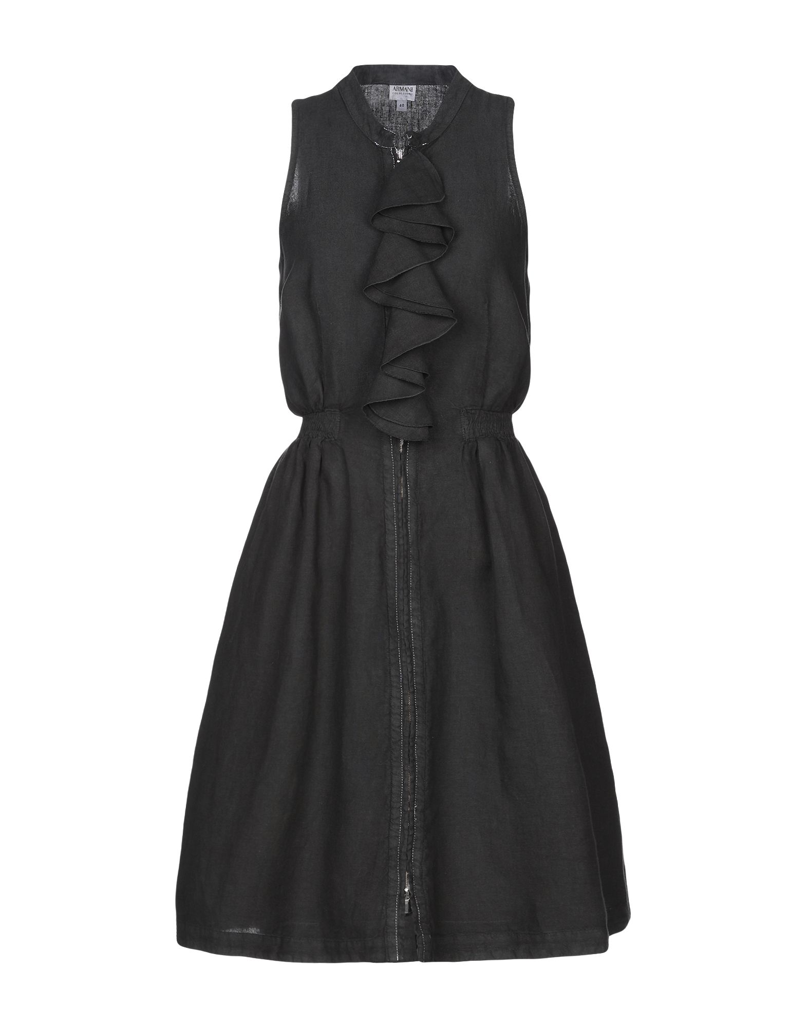 Armani Collezioni Knee-length Dress In Black | ModeSens