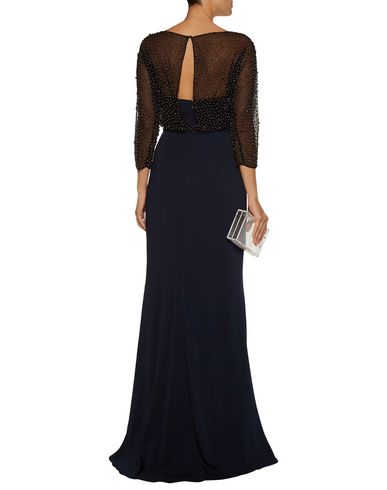 фото Длинное платье Badgley mischka