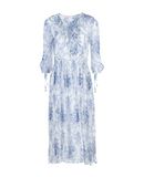 BLUGIRL BLUMARINE Damen Knielanges Kleid Farbe Wei� Gr��e 5