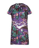 DSQUARED2 Damen Kurzes Kleid Farbe Violett Gr��e 5