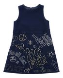 JOHN RICHMOND M�dchen 3-8 jahre Kleid Farbe Dunkelblau Gr��e 6