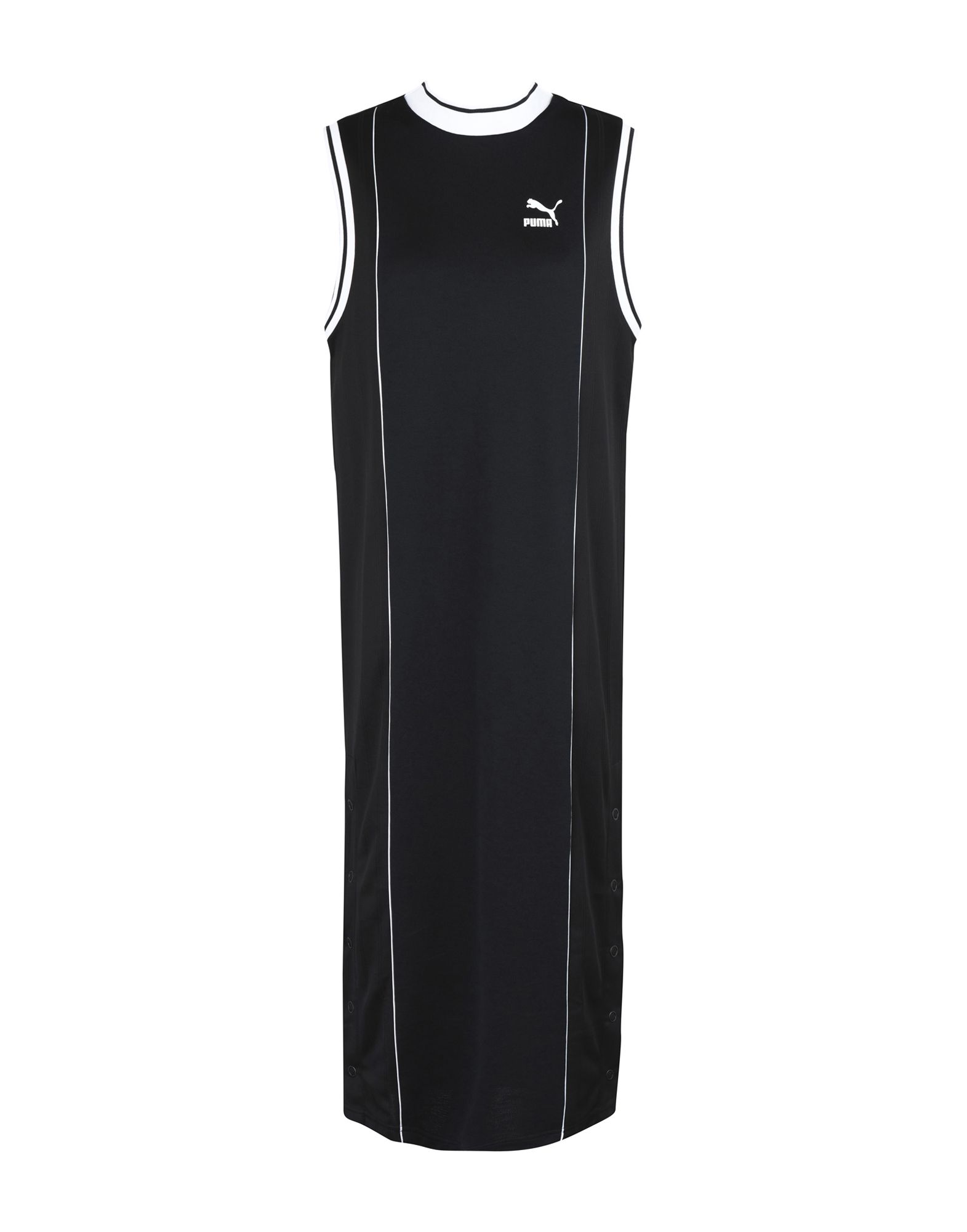 《送料無料》PUMA レディース 7分丈ワンピース・ドレス ブラック XS ポリエステル 100% Retro Dress