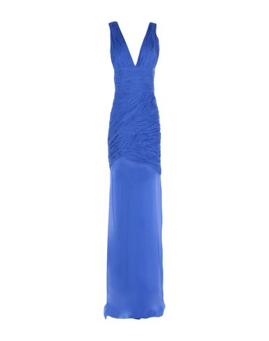 Ermanno Scervino Woman Maxi dress Blue Silk Cover