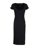 DSQUARED2 Damen Knielanges Kleid Farbe Schwarz Gr��e 3