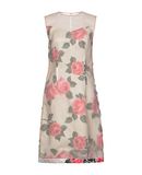 MAISON MARGIELA Damen Knielanges Kleid Farbe Beige Gr��e 5