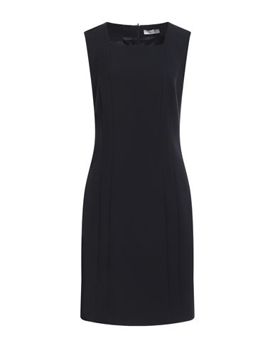 Woman Mini dress Midnight blue Size 4 Polyester, Viscose, Cotton, Elastane