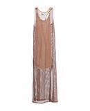 4GIVENESS Damen Midikleid Farbe Braun Gr��e 5