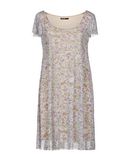 ALMERIA Damen Kurzes Kleid Farbe Elfenbein Gr��e 4
