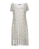 ALMERIA Damen Kurzes Kleid Farbe Beige Gr��e 5