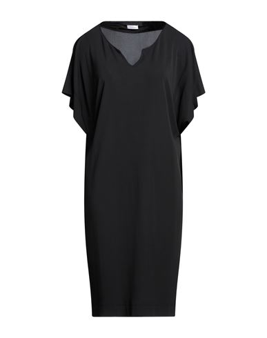 Rossopuro Woman Midi Dress Black Size L Viscose