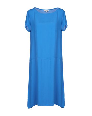Woman Midi dress Azure Size S Viscose