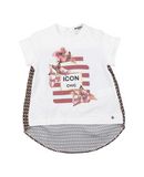 MICROBE by MISS GRANT M�dchen 0-24 monate T-shirts Farbe Wei� Gr��e 4