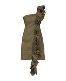 DONDUP Damen Kurzes Kleid Farbe Milit�rgr�n Gr��e 5