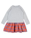BURBERRY M�dchen 9-16 jahre Kleid Farbe Grau Gr��e 2