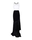 CRISTINAEFFE Damen Langes Kleid Farbe Schwarz Gr��e 6