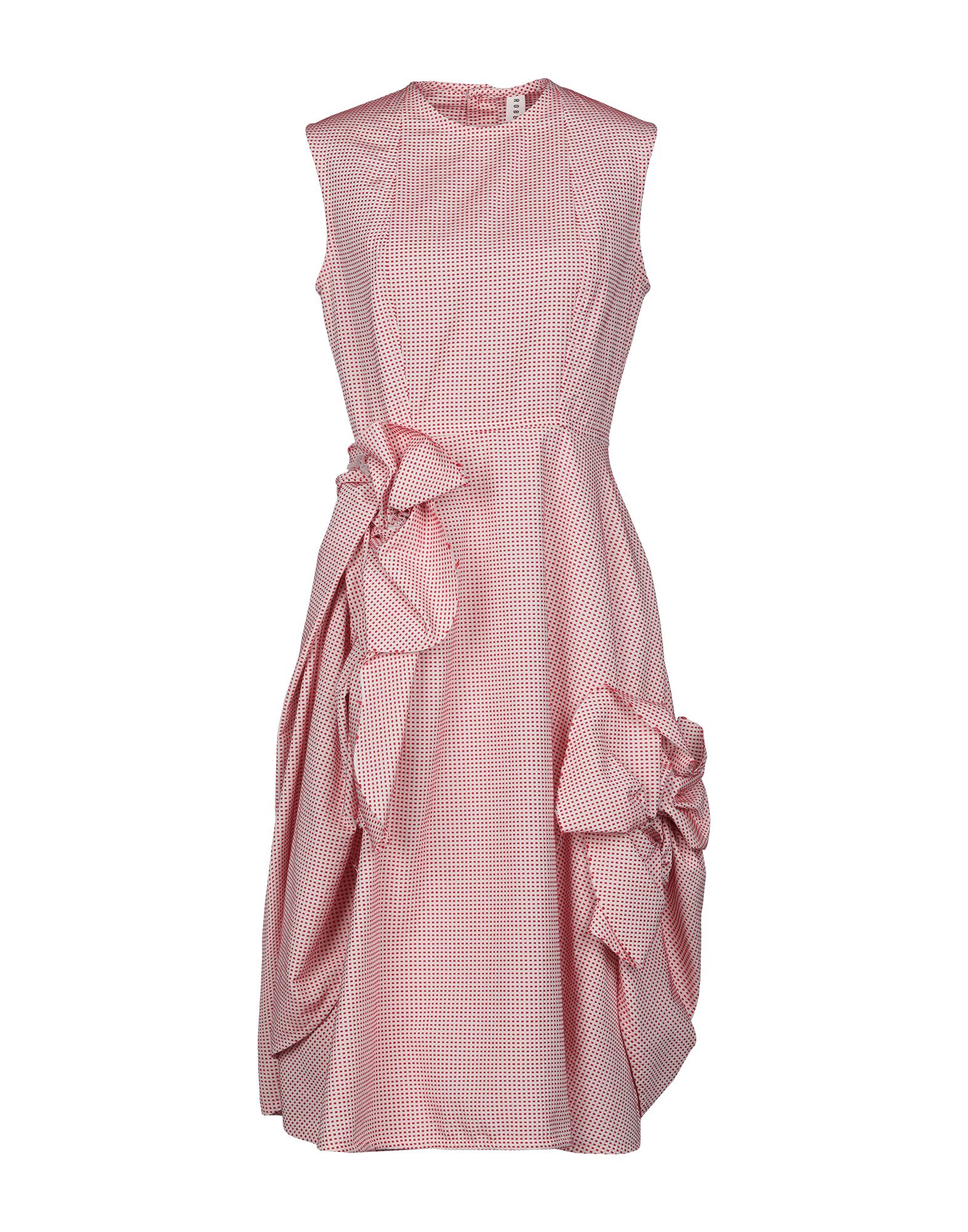 Платье до колена  - Красный цвет