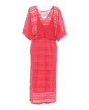PINK MEMORIES Damen Langes Kleid Farbe Rot Gr��e 4