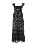TWINSET Damen Langes Kleid Farbe Schwarz Gr��e 3