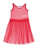 MONNALISA M�dchen 3-8 jahre Kleid Farbe Rot Gr��e 2