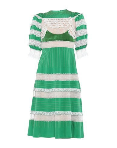 Vestido midi Mujer Verde 36 Mujer