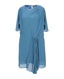 ..,MERCI Damen Kurzes Kleid Farbe Taubenblau Gre 5