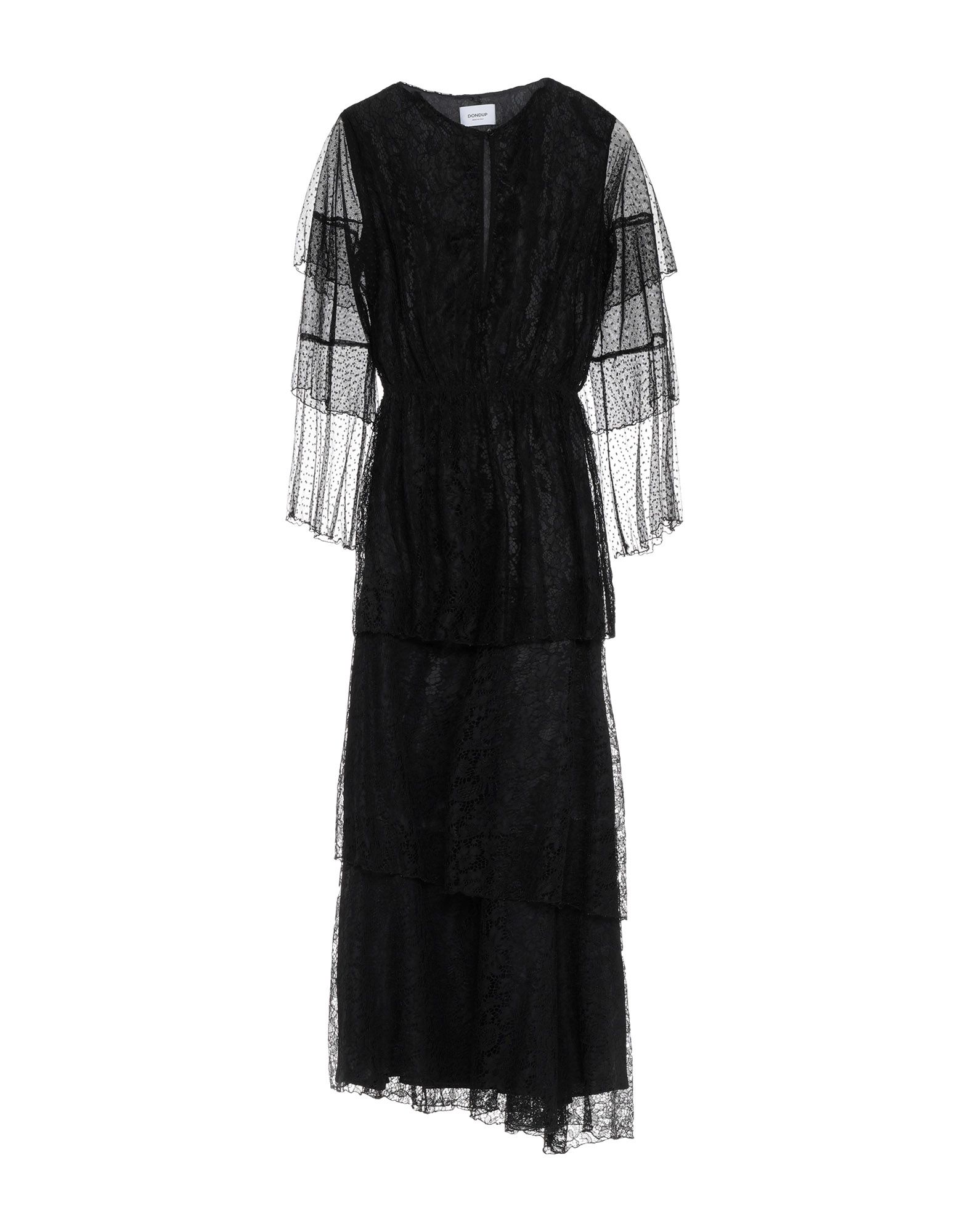 Dondup Long Dresses In Black
