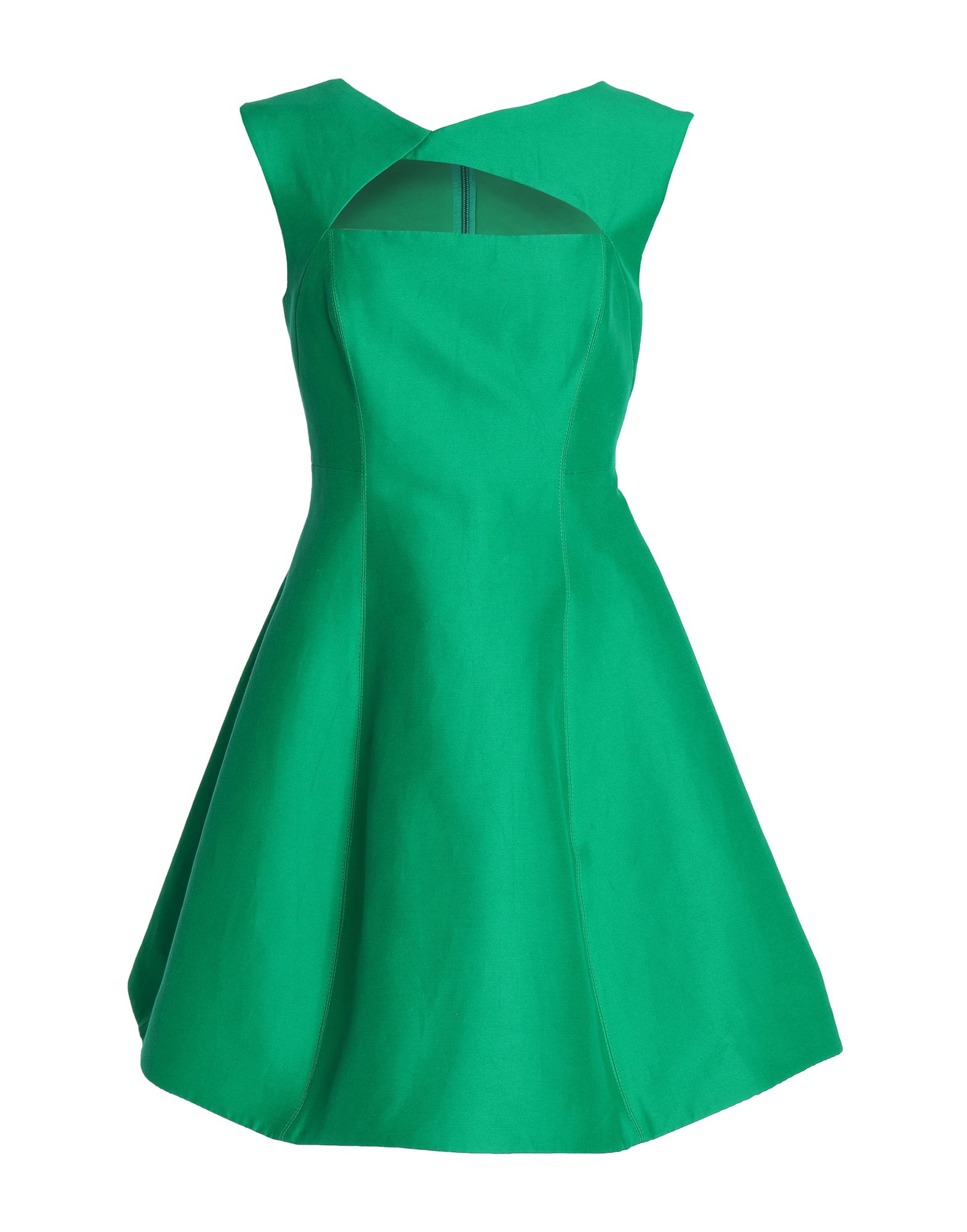 halston green dress