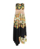 LUCILLE Damen Langes Kleid Farbe Schwarz Gr��e 3