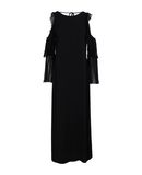 KI6? WHO ARE YOU? Damen Langes Kleid Farbe Schwarz Gr��e 2