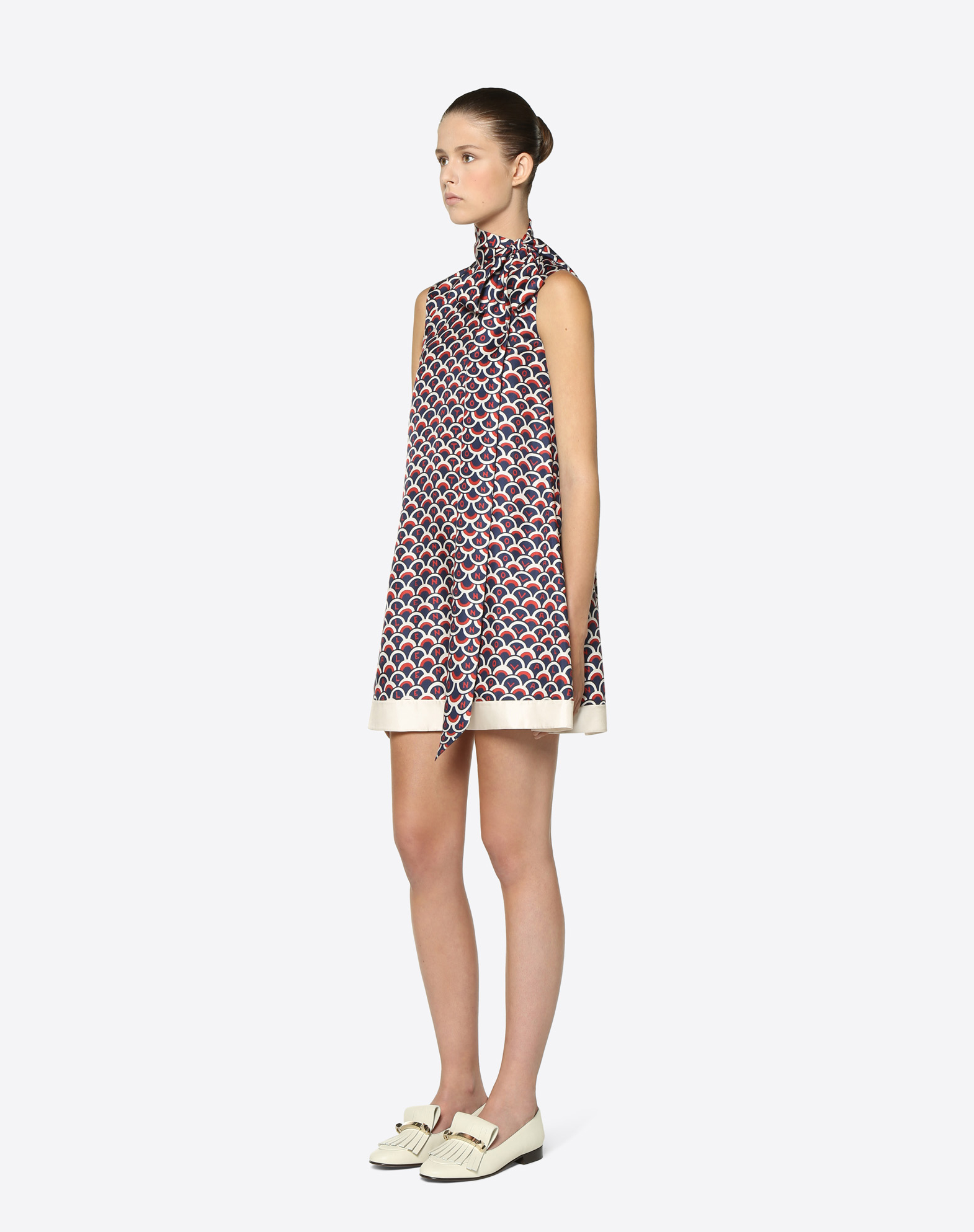 Valentino Scale Twill Dress for Woman Valentino Online Boutique