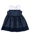 MONNALISA BEBE� M�dchen 0-24 monate Kleid Farbe Dunkelblau Gr��e 5
