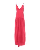 PATRIZIA PEPE Damen Langes Kleid Farbe Koralle Gr��e 4
