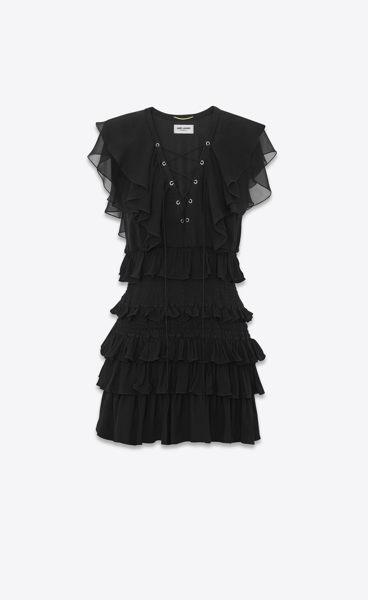Silk Smocked Dress