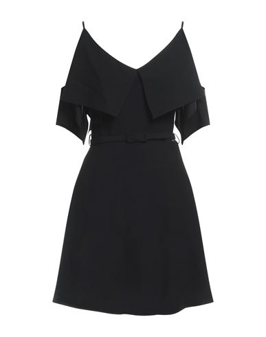 Frankie Morello Woman Short dress Black Size 6 Polyester