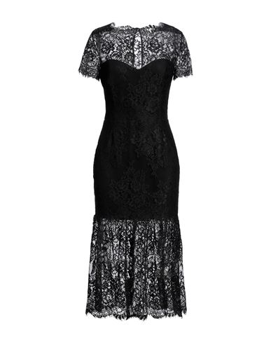Woman Mini dress Black Size 6 Polyester
