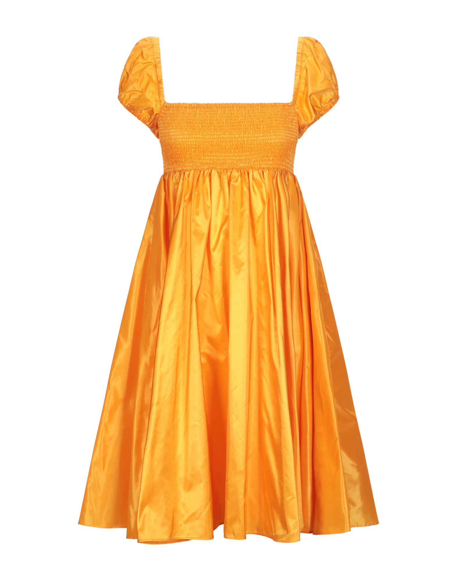 Aspesi Short Dress In Orange