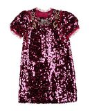 DOLCE & GABBANA M�dchen 9-16 jahre Kleid Farbe Fuchsia Gr��e 1