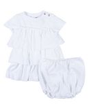 LE PETIT COCO M�dchen 0-24 monate Kleid Farbe Wei� Gr��e 5