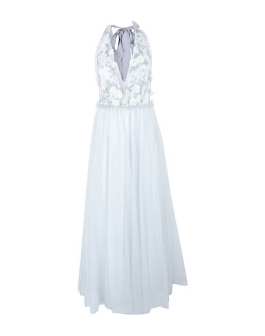 Nora Barth Woman Long Dress Light Grey Size 4 Polyester
