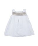 FEF� M�dchen 0-24 monate Kleid Farbe Wei� Gr��e 4