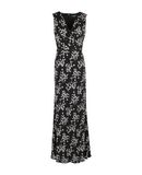 LAUREN RALPH LAUREN Damen Langes Kleid Farbe Schwarz Gr��e 2