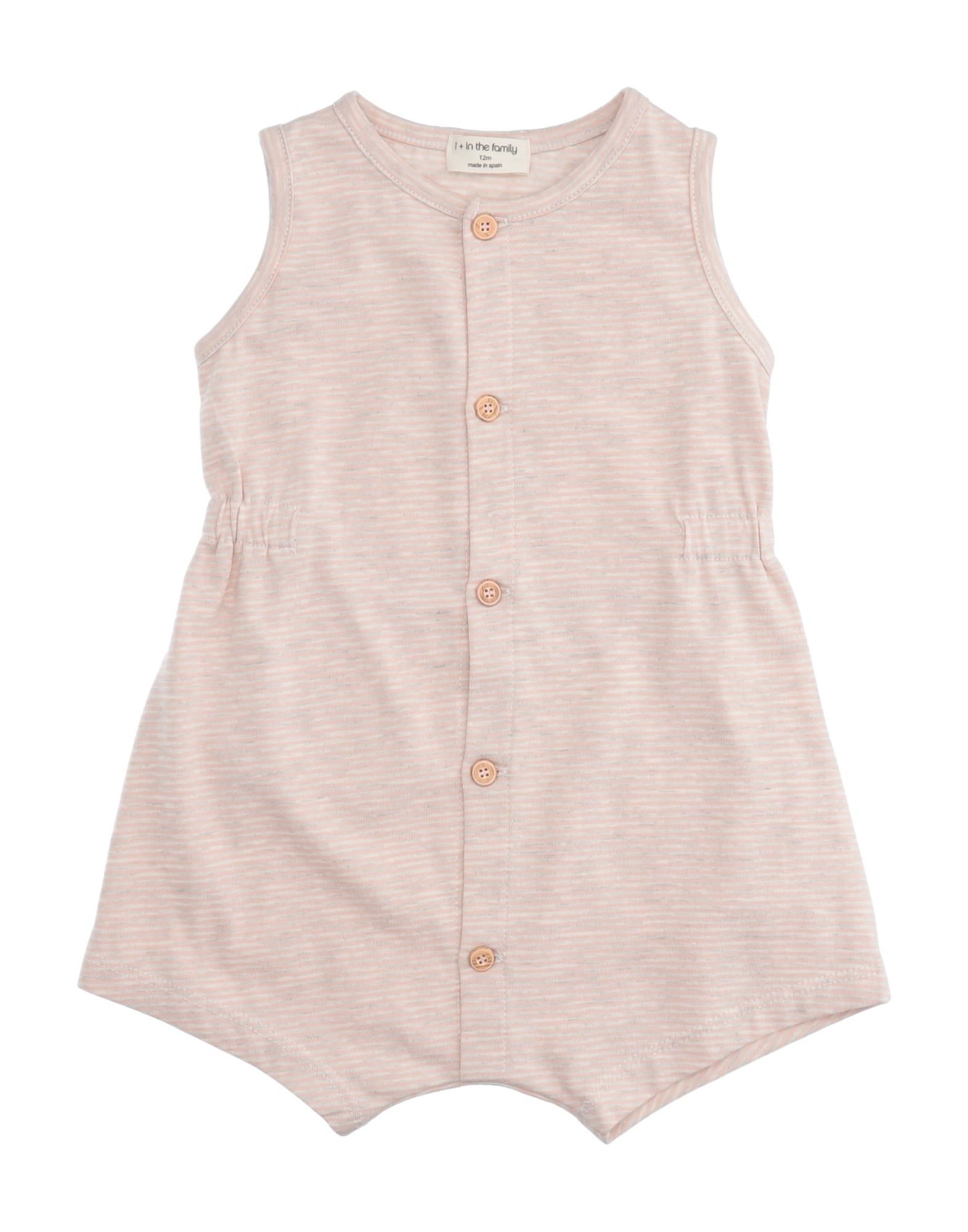 1+ In The Family Kids' One-pieces In Pale Pink