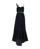 JILLIAN Damen Langes Kleid Farbe Schwarz Größe 8