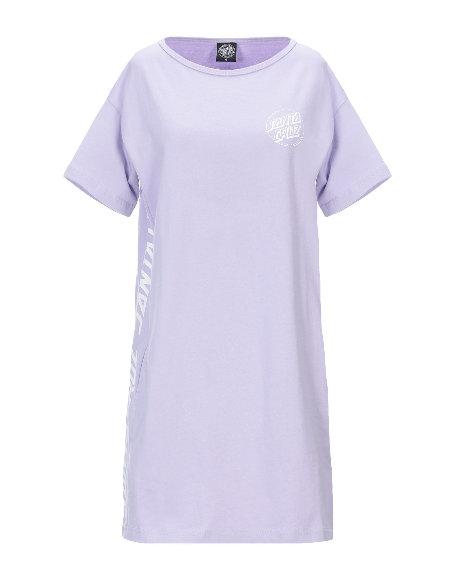 Короткое платье  - Фиолетовый цвет