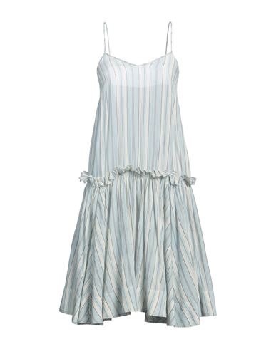 Vivetta Woman Midi Dress Sky Blue Size 2 Cotton