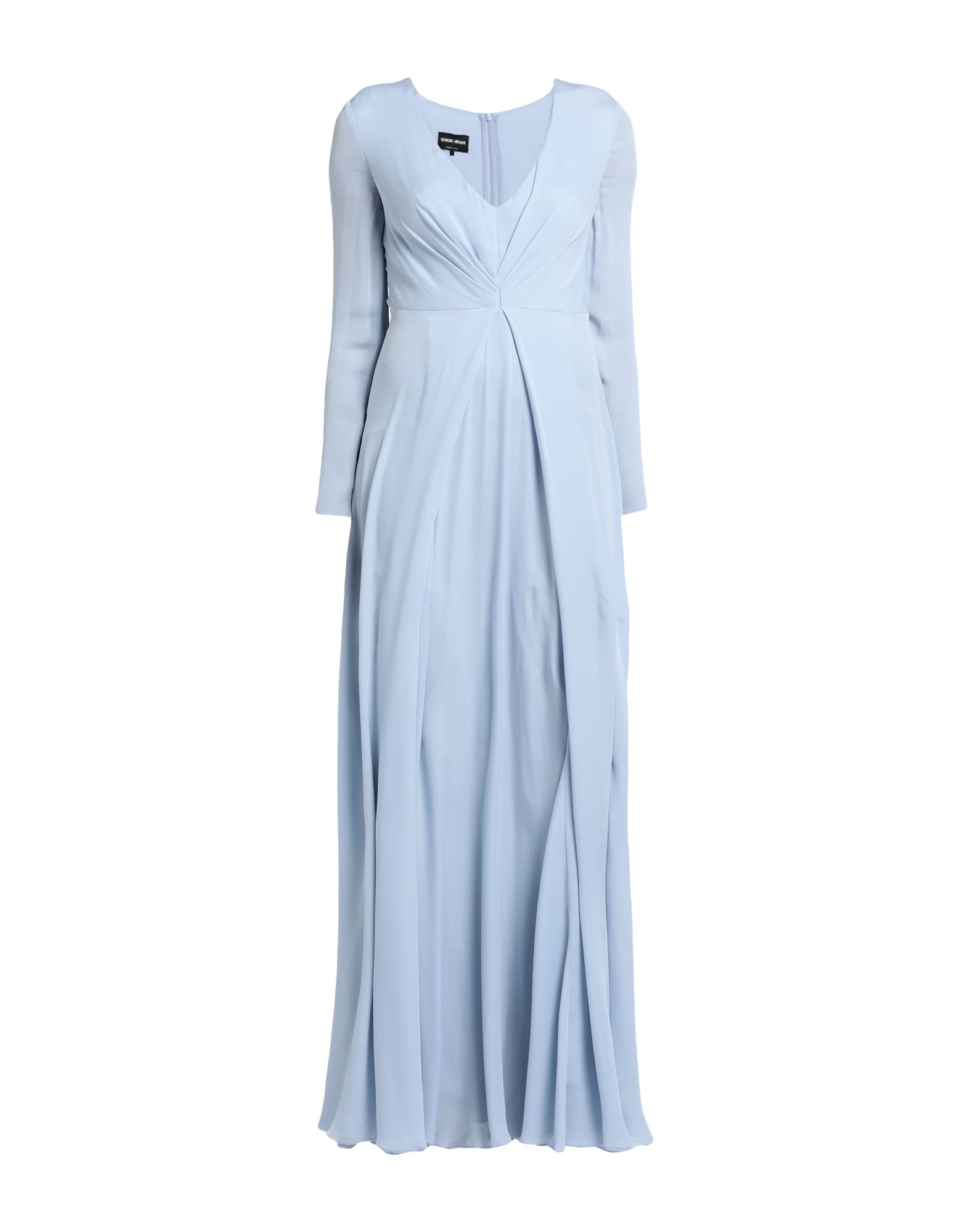 Giorgio Armani Long Dresses In Sky Blue