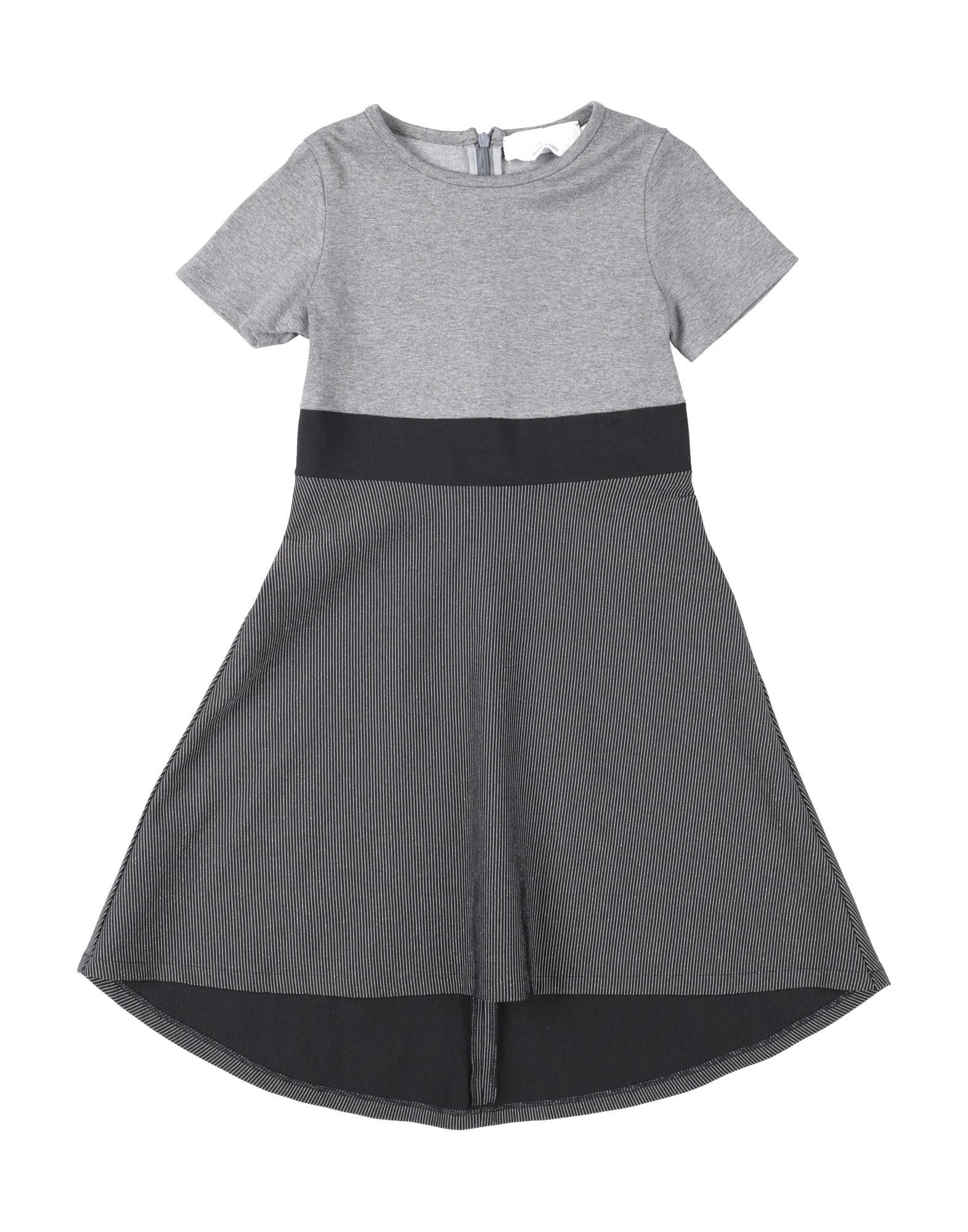 T-love Kids' Dresses In Grey