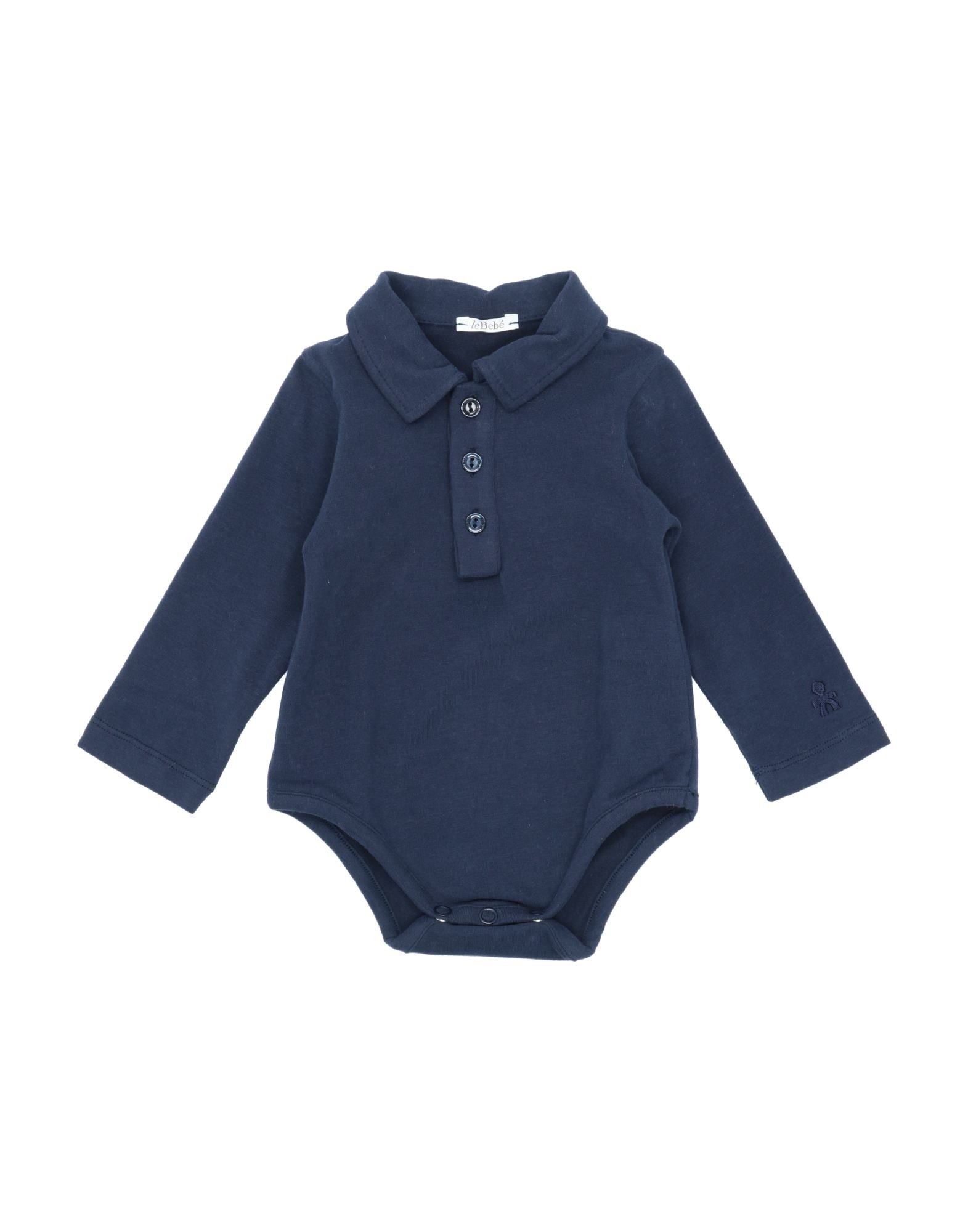 Le Bebé Kids' Bodysuits In Blue