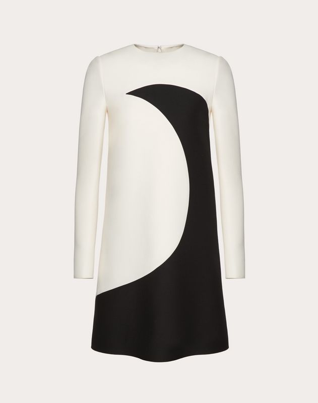 valentino black and white dress